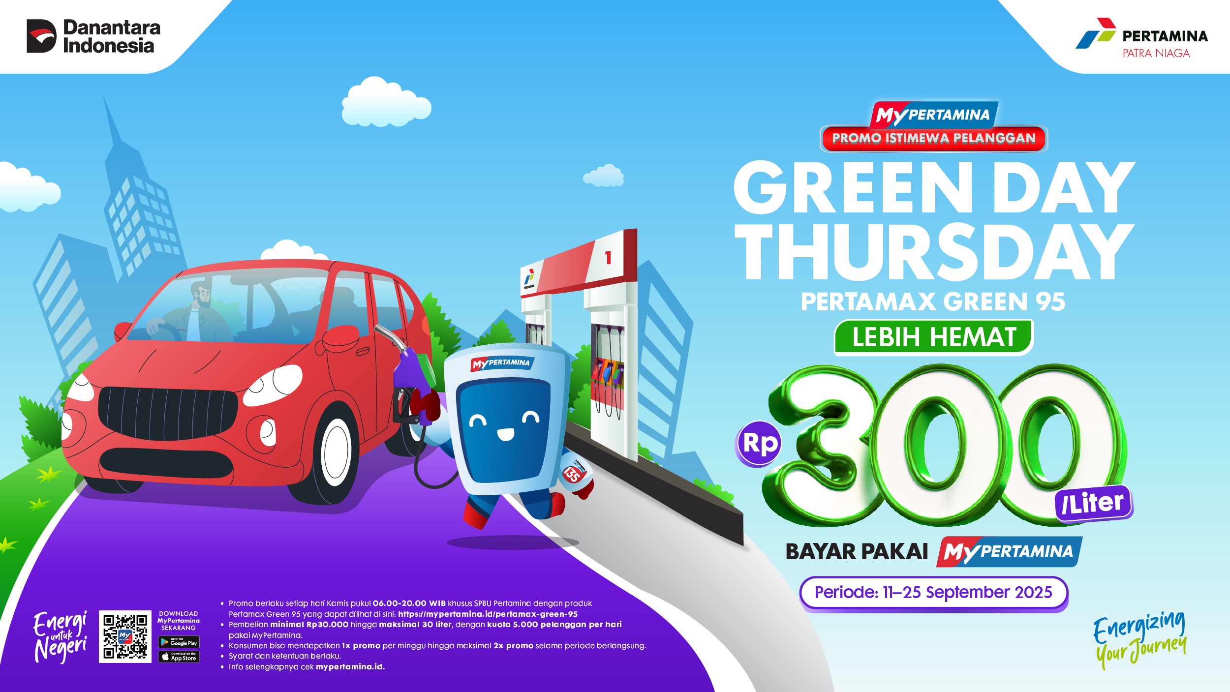 Promo Green Day Thursday 23 September 2025. (mypertamina)